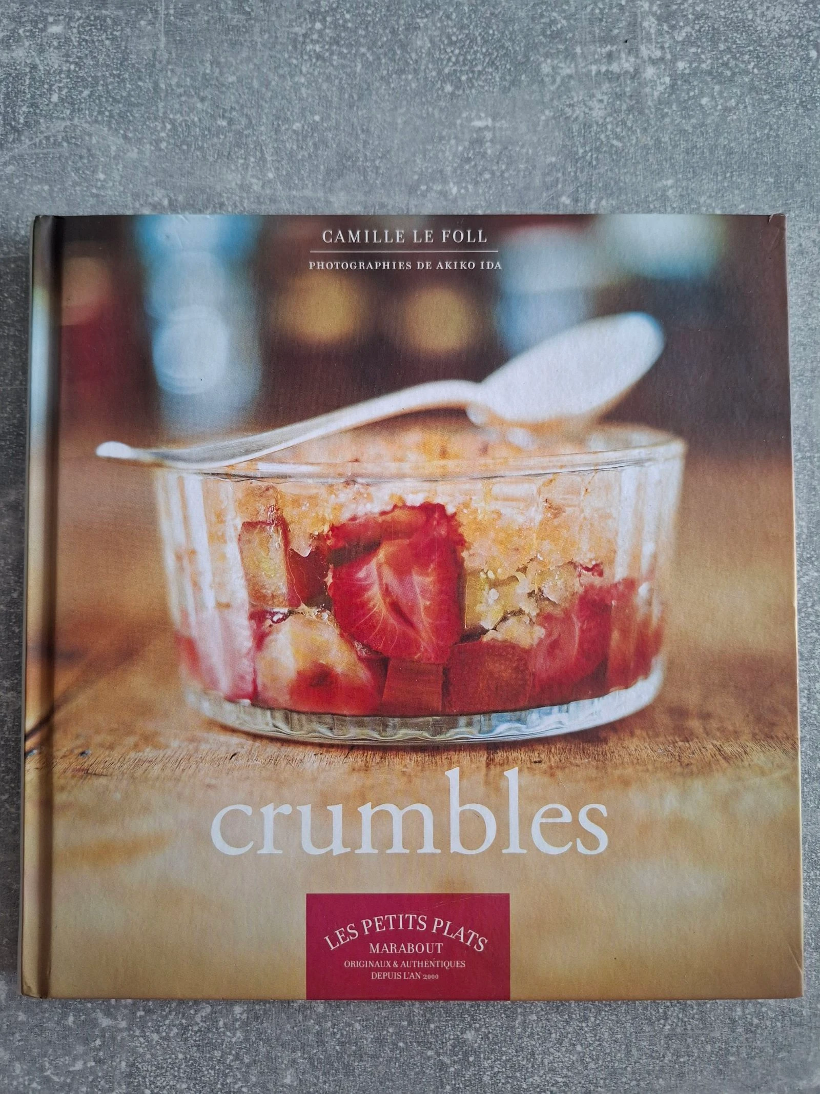Livre recette Crumbles 